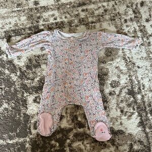 Magnetic Me Floral Print Kids Footie